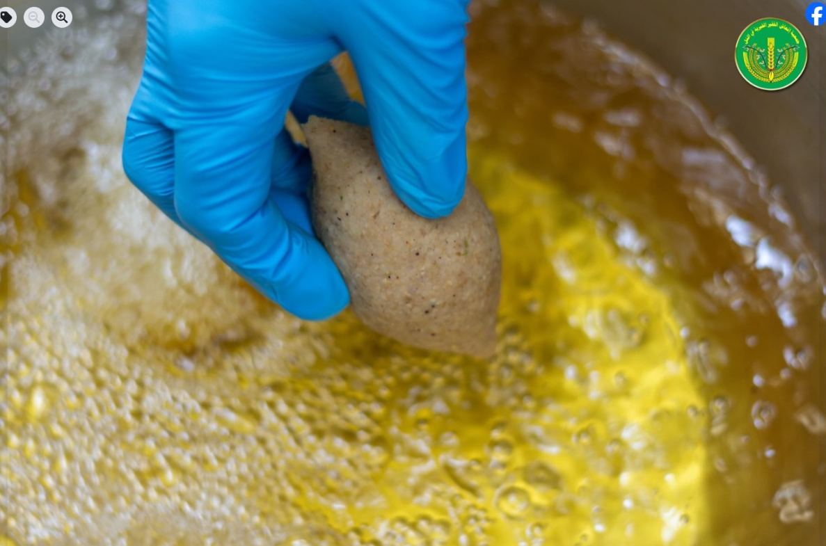 الكبة المقلية على أصولها من مطبخ تل الخير. ✨💚